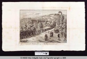 Die Burschenfahrt auf die Wartburg am 18ten Octobr. 1817