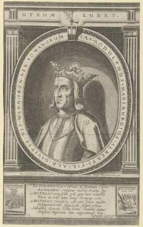 Bildnis des Rodulphus Habsburgius