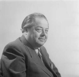 Porträt des Schriftstellers Walther Victor : Porträt von Walther Victor