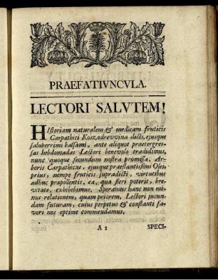 Praefatiuncula.