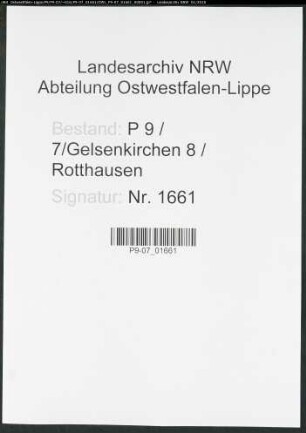 Sterberegister Standesamt Gelsenkirchen 8 Rotthausen