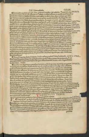 Articulus XXXVII.