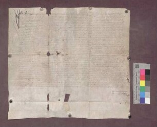 Bastian Meister von Malsburg wird der Kirchenpflege zu Kaltenbach 27 Pfund Stäbler schuldig.