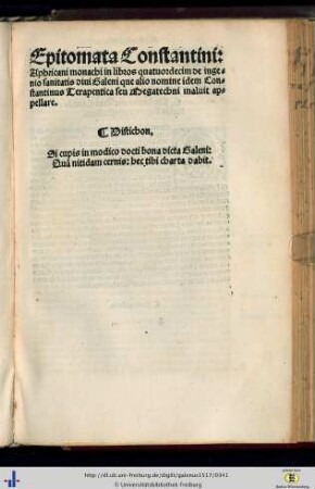 Epitomata Constantini.