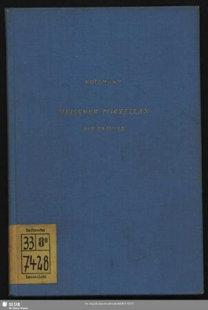 Meissner Porzellan : ein Brevier