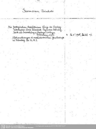 Seemann, Reinhold