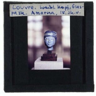 Ägyptische Kunst, Weiblicher Kopf aus Amarna