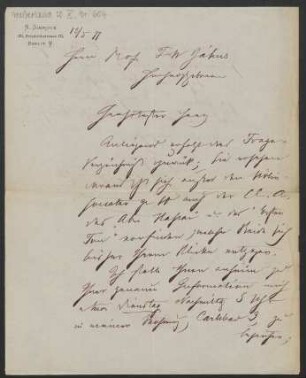 Brief an Friedrich Wilhelm Jähns : 12.05.1877