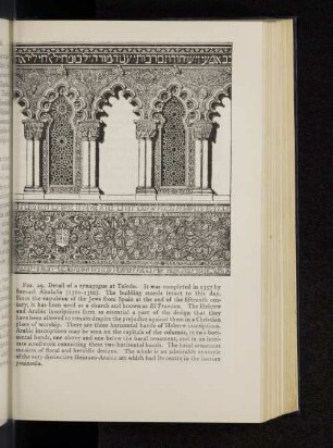 Fig. 29. Detail of a synagogue at Toledo.