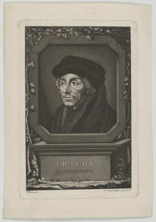 Bildnis des Erasmvs Roterodamvs