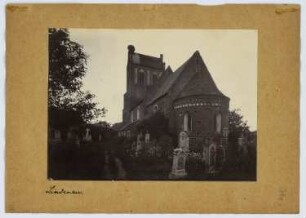 Dorfkirche, Lindena: Ansicht (aus: Skizzen- und Fotoalbum 28)