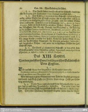 Das XIII. Capittel. Von dem zwölfften Punct des Ungarischen Bekäntnisses, Vom Fegfeur