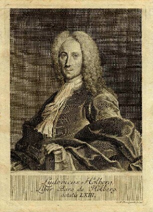 Bildnis von Ludwig Holberg (1684-1754)