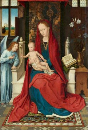 Thronende Maria mit dem Kind