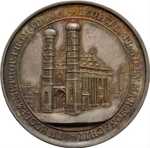 Medaille, Rückseitenstempel 1839 geschnitten