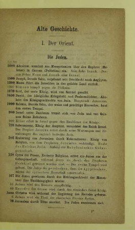Alte Geschichte