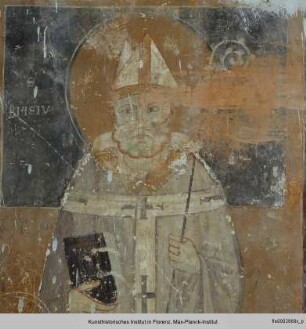 Freskenzyklus mit Heiligen : Heiliger Blasius