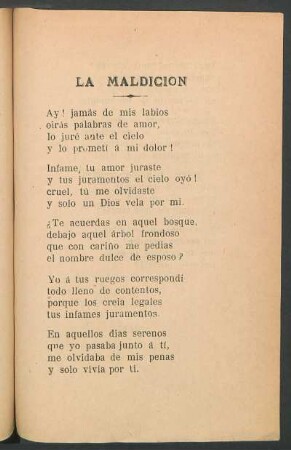 La maldición