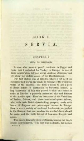 Researches on the Danube and the Adriatic : or, contributions to the modern history of Hungary and Transylvania, Dalmatia and Croatia, Servia and Bulgaria, I