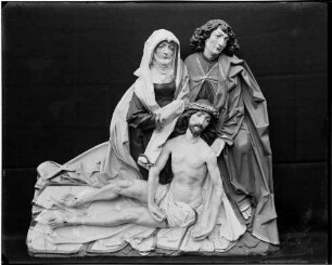 Poppenhausen Hof Libach Hölzernes Altarbild - Pieta von Tilmann Riemenschneider