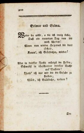 Selmar und Selma