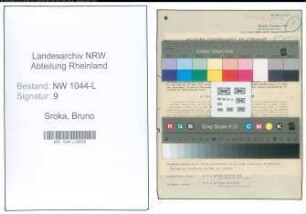 Entnazifizierung Bruno Sroka , geb. 08.12.1911 (Staatsanwalt)