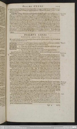 Psalmus CXXXI