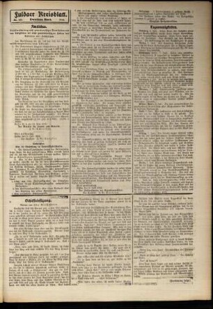 Zweite Ausgabe vom Dienstag, den 09. Juli 1912.