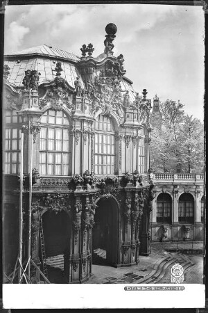 Dresden, Zwinger, Wallpavillon