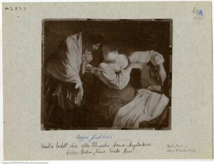 Martha tadelt ihre eitle Schwester Maria Magdalena