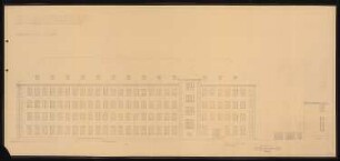 Kassenzahnärztliche Vereinigung Deutschlands, Berlin-Wilmersdorf: Neubau: Straßenansicht 1:100