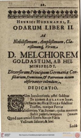 Odarum Liber II