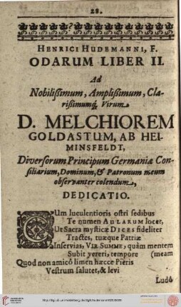 Odarum Liber II