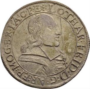 Münze, 1/2 Guldentaler (30 Kreuzer), 1675