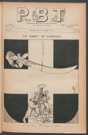 Un "sable" de Damocles - [Caricatura]