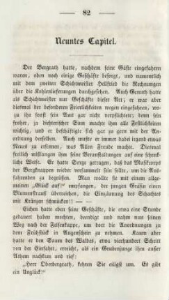 Neuntes Capitel
