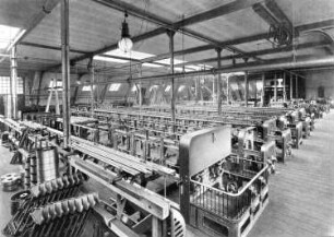 Chemnitz, Hartmannstraße 28. Sächsische Maschinenfabrik vormals Richard Hartmann AG. Obere Selfaktor-Montagehalle. Raumaufnahme