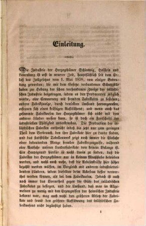 Bericht über die vom Altonaer Industrieverein veranstaltete Gewerbe-Ausstellung für die Herzogthümer Schleswig, Holstein und Lauenburg
