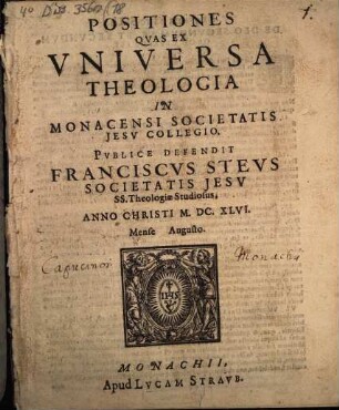 Positiones ex universa theologia