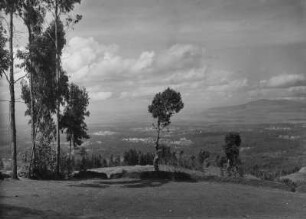 Blick auf Addis Abeba : Blick vom Mount Entoto (2900m) nach Addis Abeba.