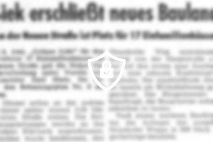 Siek erschließt neues Bauland