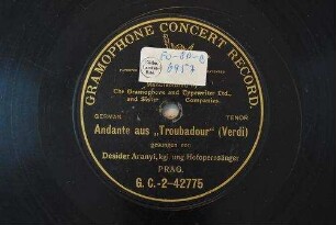 Andante aus "Troubadour" / (Verdi)