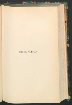 Por el anillo