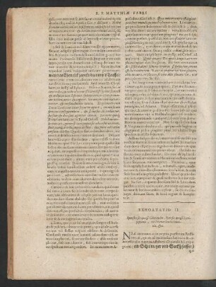 Exhortatio II.