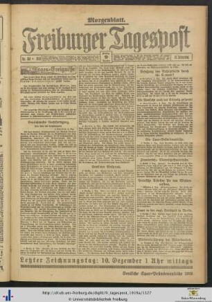 09.12.1919 (Morgenblatt)