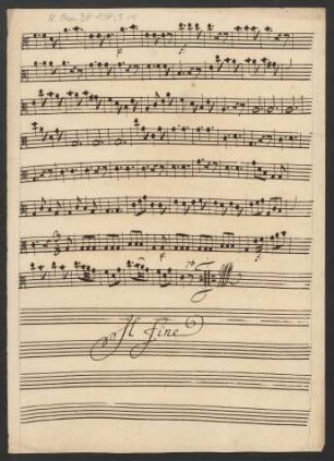 Sinfonia C-Dur (2 Stimmen)