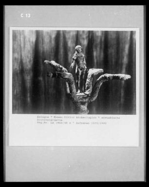 etruskische Bronzestatuette