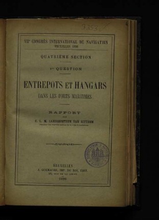 4,1,[4]: Entrepots et hangars dans les ports maritimes