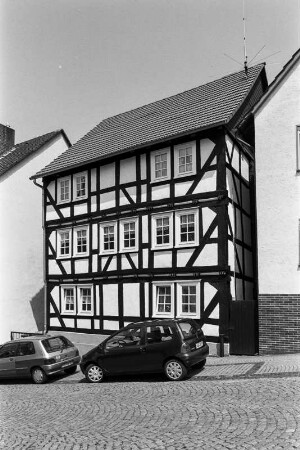 Wohnhaus (Wohnhaus, Fachwerk); Frankenberg, Steubergasse 12