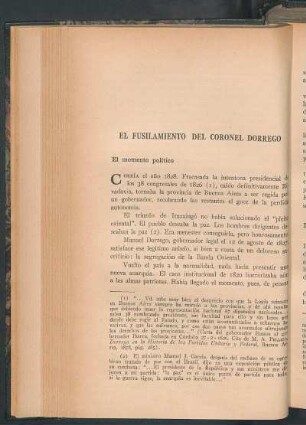 El momento político